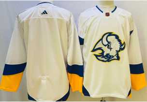 Mens Buffalo Sabres Blank White 2022 Reverse Retro Authentic Jersey